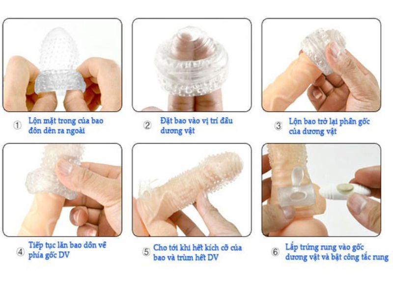 Hướng Dẫn Sử Dụng Bao Cao Su Đôn Dên