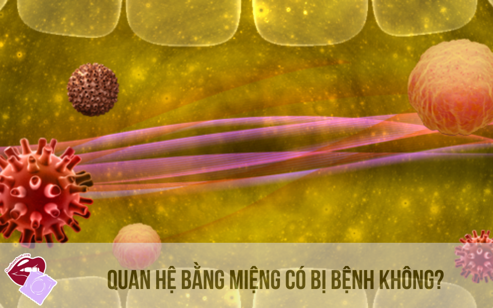 Quan hệ bằng miệng có bị bệnh không