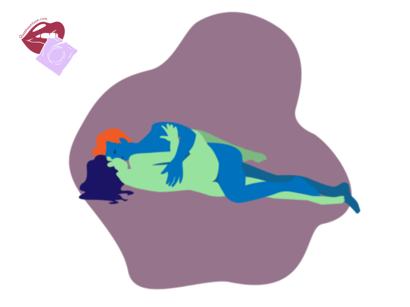 Tư thế 1: Side-by-side – Nằm nghiêng đối mặt