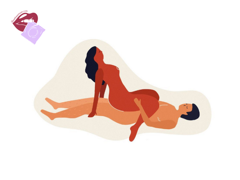 Tư thế 2: Woman on Top – Nữ ngồi trên